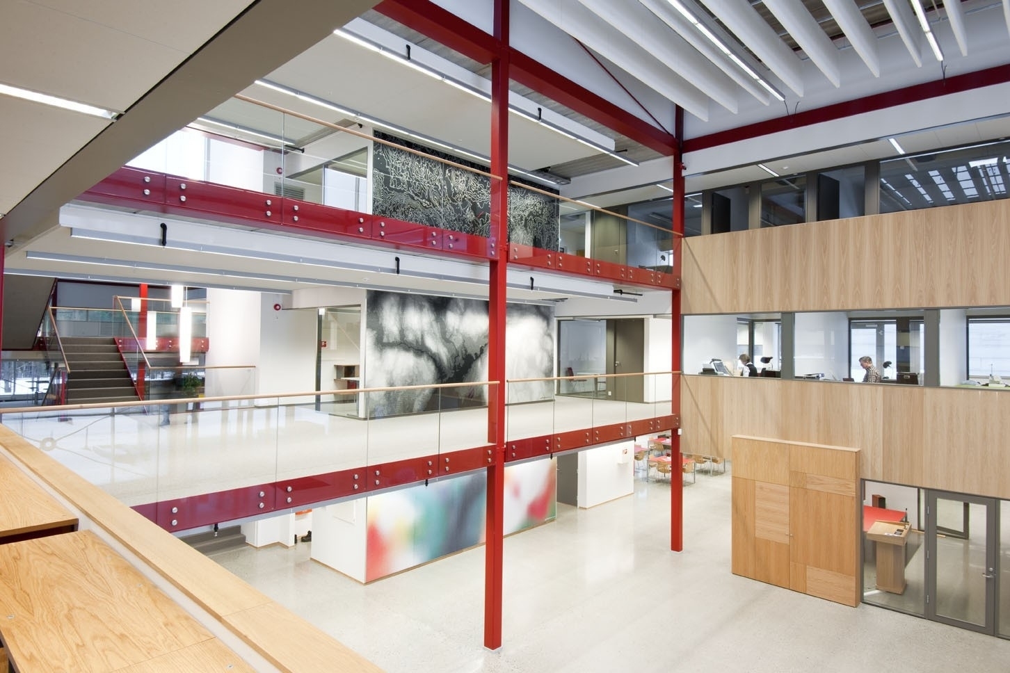 Entrance hall. Photo: Snohetta